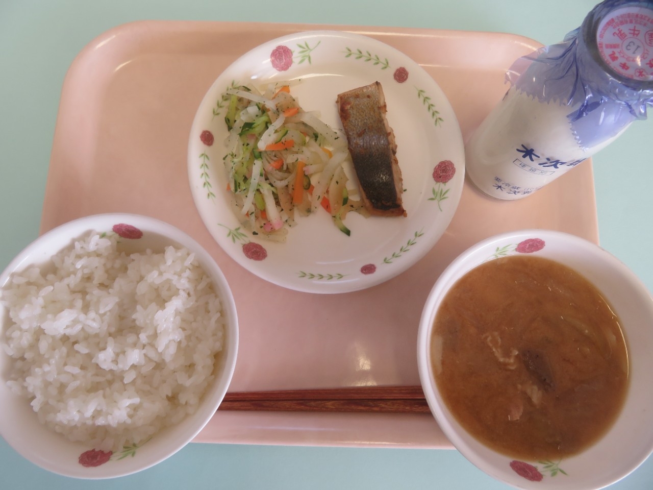 今日の給食の写真